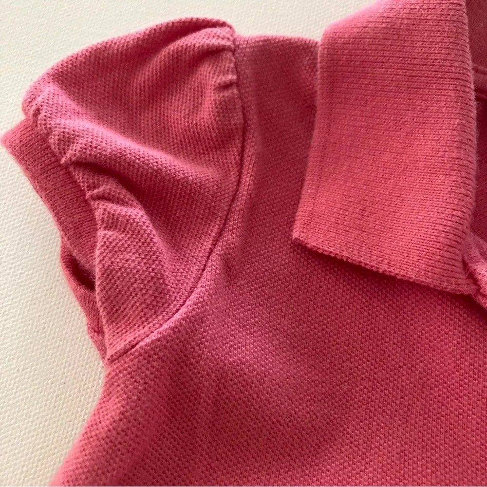 Ralph Lauren Baby Girl 18 Months Pink Polo Ruffle Dress